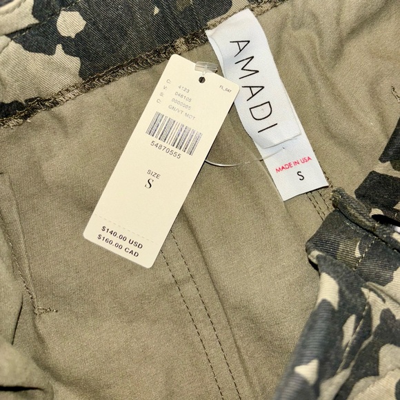 NWT Anthropologie Floral Camo Trousers - Picture 7 of 7